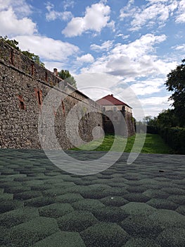 Uzhhorod CastleÂ is an extensiveÂ citadelÂ on a hill inÂ Uzhhorod,Â Ukraine.